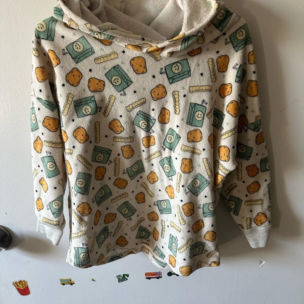 Kids Fun Print Hoodie